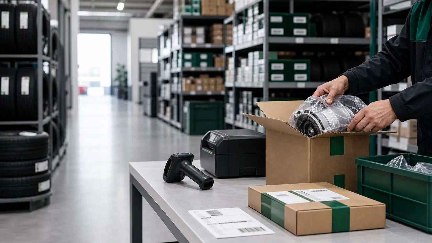 Preparaci&oacute;n log&iacute;stica de pedidos para empresas